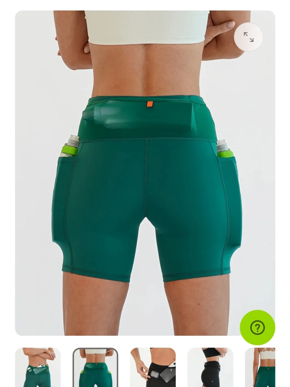 Flipbelt Air Compression Running Shorts 3”